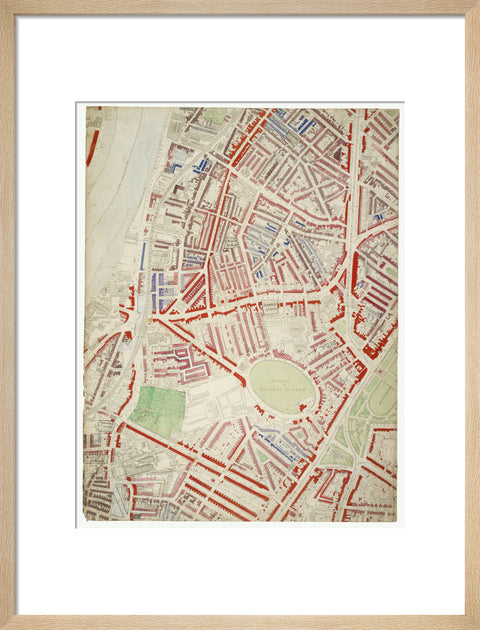 Descriptive map of London Poverty Section 45 1889.