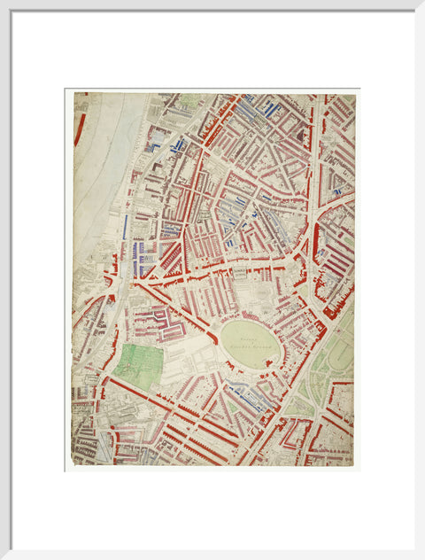 Descriptive map of London Poverty Section 45 1889.