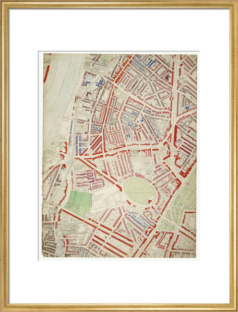 Descriptive map of London Poverty Section 45 1889.