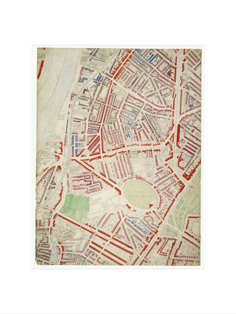 Descriptive map of London Poverty Section 45 1889.