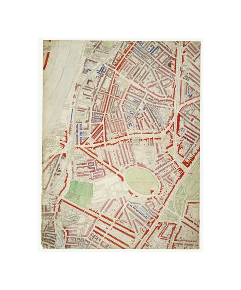 Descriptive map of London Poverty Section 45 1889.