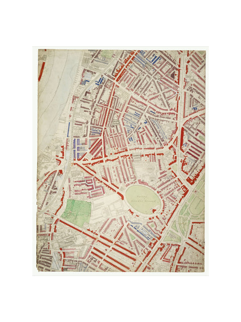 Descriptive map of London Poverty Section 45 1889.