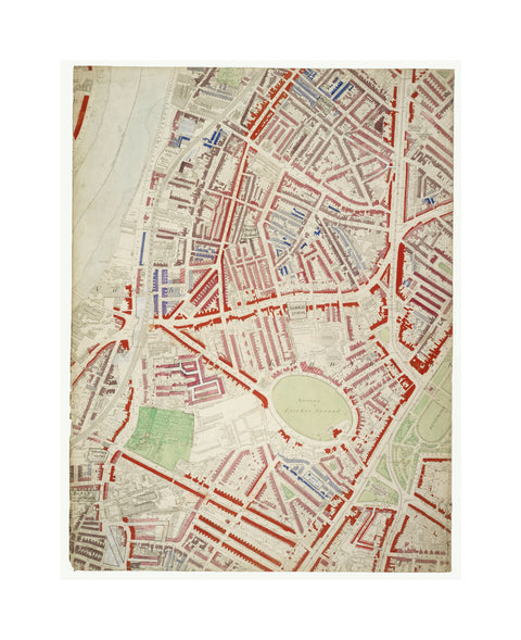 Descriptive map of London Poverty Section 45 1889.
