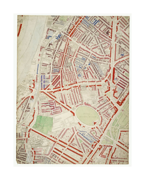 Descriptive map of London Poverty Section 45 1889.