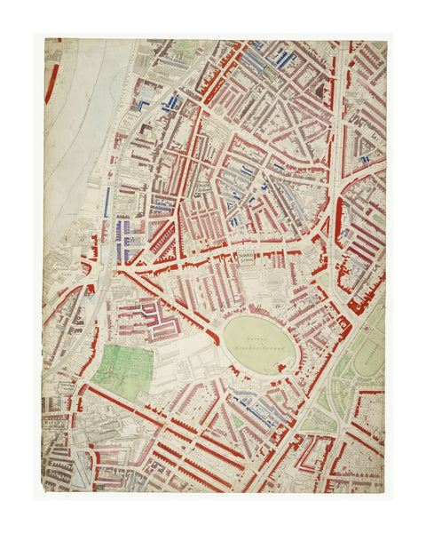 Descriptive map of London Poverty Section 45 1889.