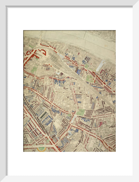 Descriptive map of London Poverty Section 37 1889