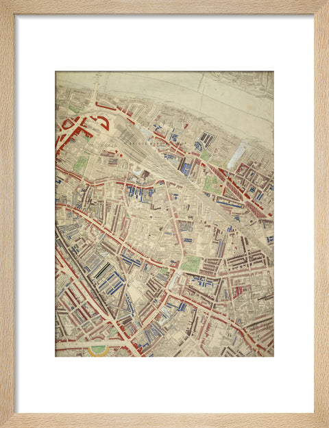 Descriptive map of London Poverty Section 37 1889