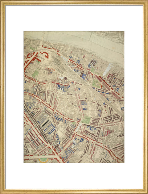 Descriptive map of London Poverty Section 37 1889