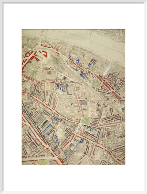 Descriptive map of London Poverty Section 37 1889