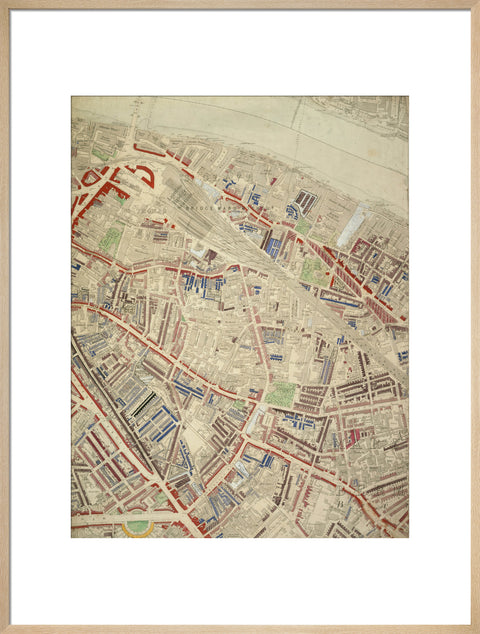 Descriptive map of London Poverty Section 37 1889