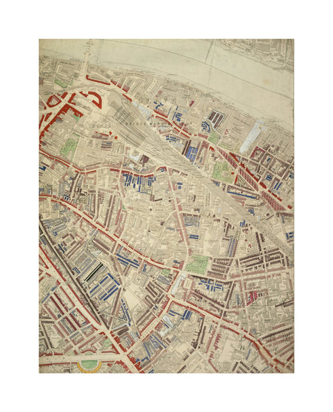 Descriptive map of London Poverty Section 37 1889