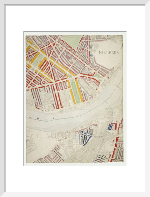 Descriptive map of London Poverty Section 44 1889