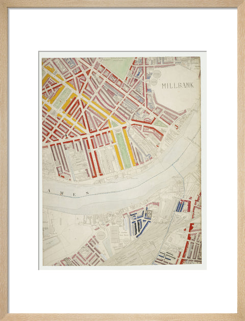 Descriptive map of London Poverty Section 44 1889