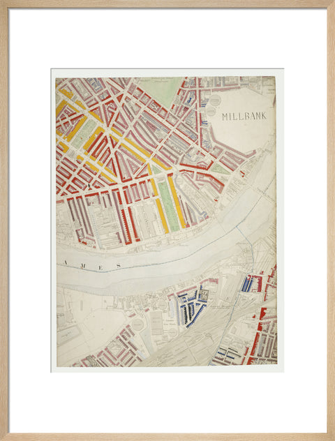 Descriptive map of London Poverty Section 44 1889