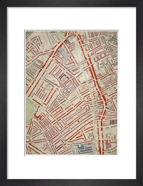 Descriptive map of London Poverty Section 46 1889