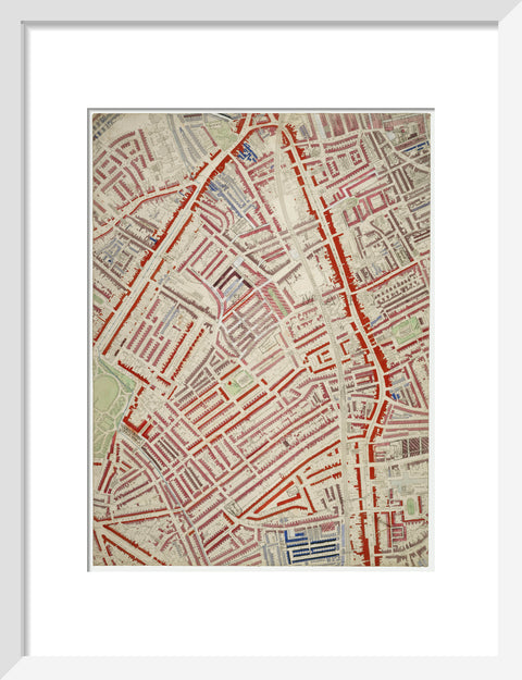 Descriptive map of London Poverty Section 46 1889
