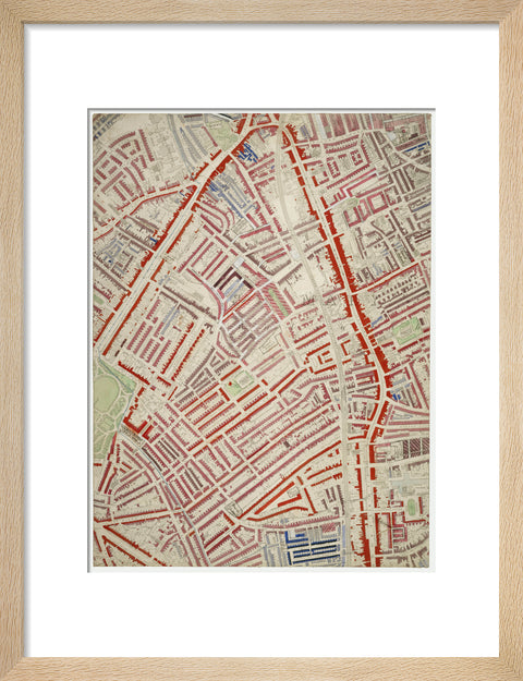 Descriptive map of London Poverty Section 46 1889