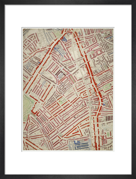Descriptive map of London Poverty Section 46 1889