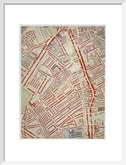 Descriptive map of London Poverty Section 46 1889
