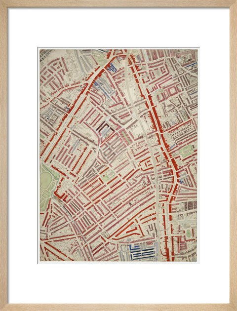 Descriptive map of London Poverty Section 46 1889