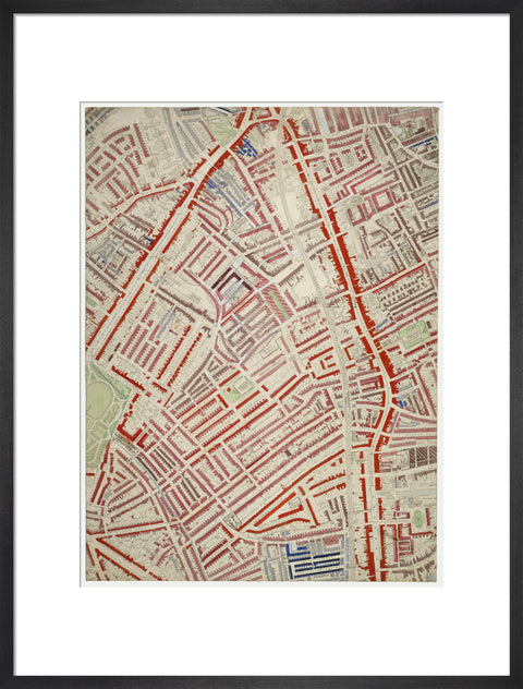 Descriptive map of London Poverty Section 46 1889