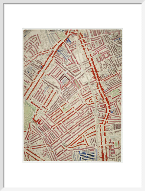 Descriptive map of London Poverty Section 46 1889