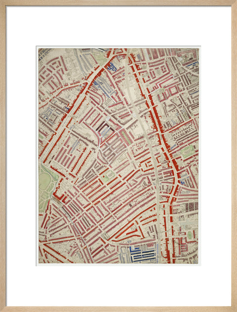 Descriptive map of London Poverty Section 46 1889