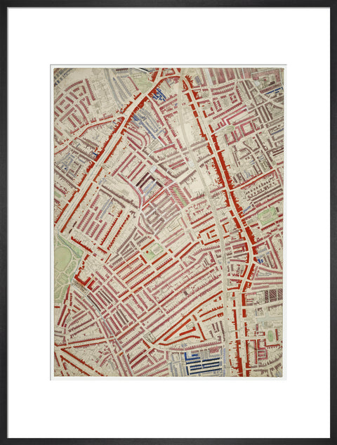 Descriptive map of London Poverty Section 46 1889