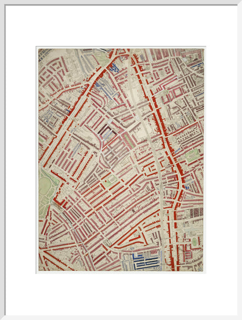 Descriptive map of London Poverty Section 46 1889
