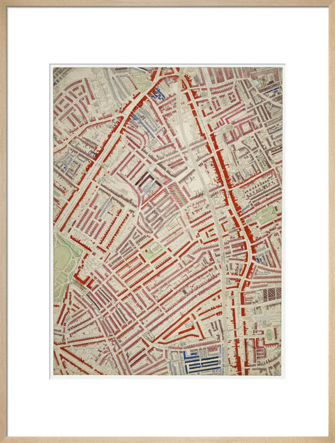 Descriptive map of London Poverty Section 46 1889