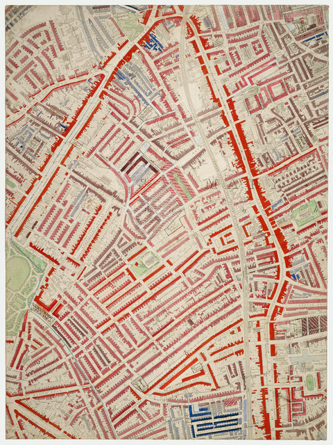 Descriptive map of London Poverty Section 46 1889