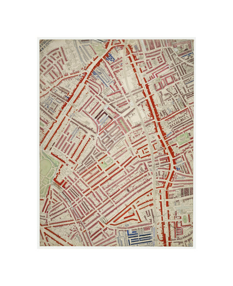 Descriptive map of London Poverty Section 46 1889