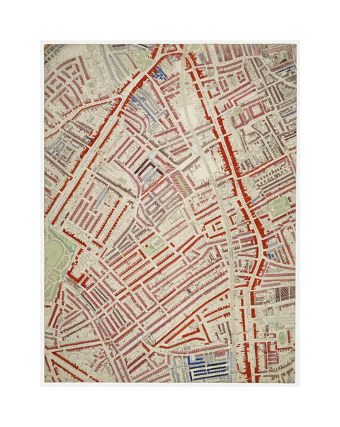 Descriptive map of London Poverty Section 46 1889