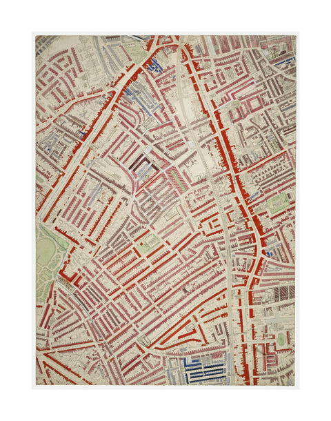 Descriptive map of London Poverty Section 46 1889