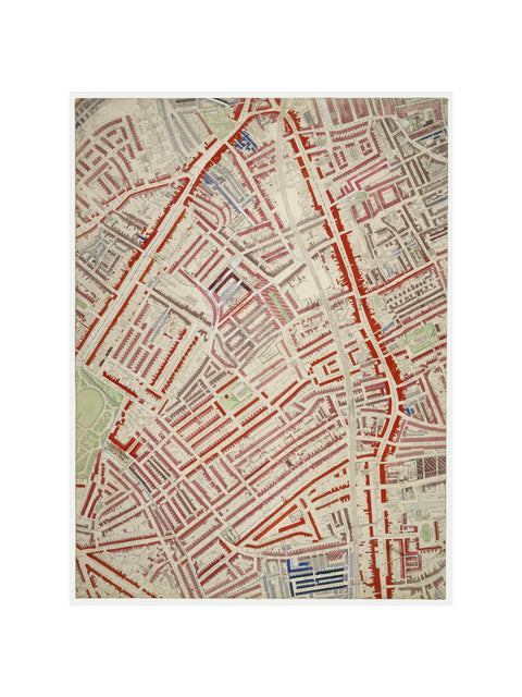 Descriptive map of London Poverty Section 46 1889