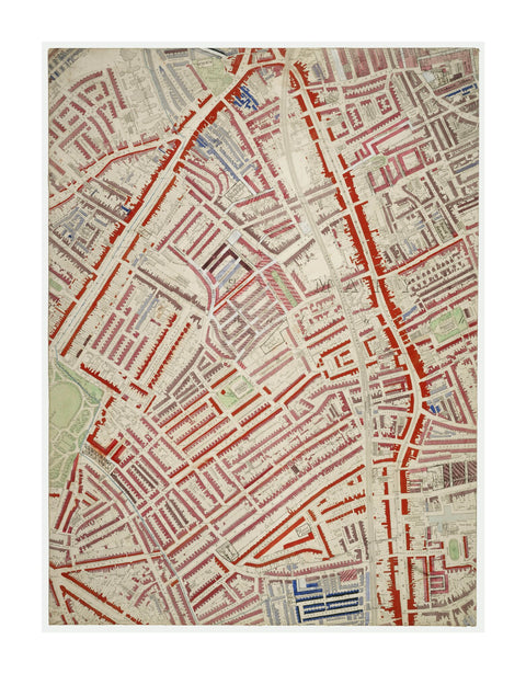 Descriptive map of London Poverty Section 46 1889
