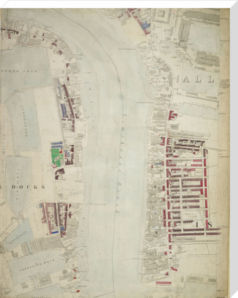 Descriptive Map of London Poverty Section 40 1889