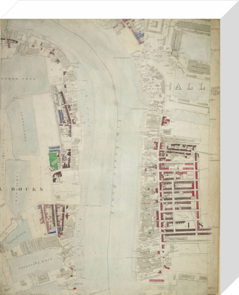 Descriptive Map of London Poverty Section 40 1889