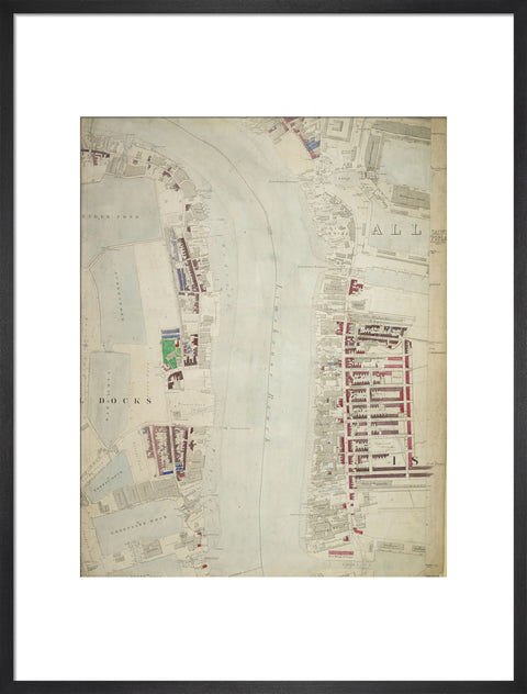 Descriptive Map of London Poverty Section 40 1889