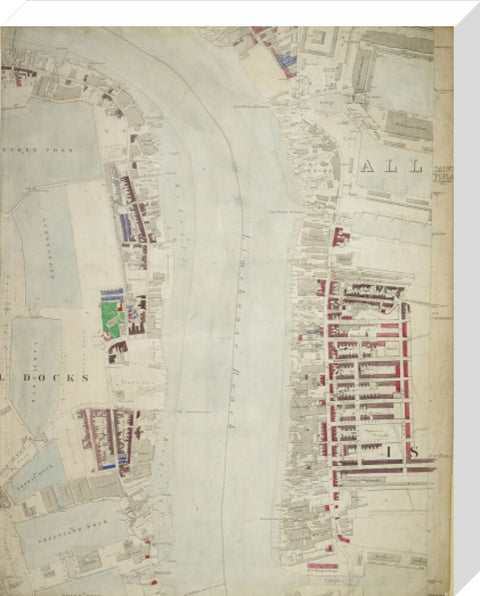Descriptive Map of London Poverty Section 40 1889