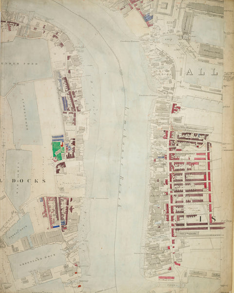 Descriptive Map of London Poverty Section 40 1889