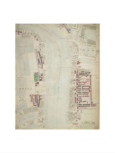 Descriptive Map of London Poverty Section 40 1889