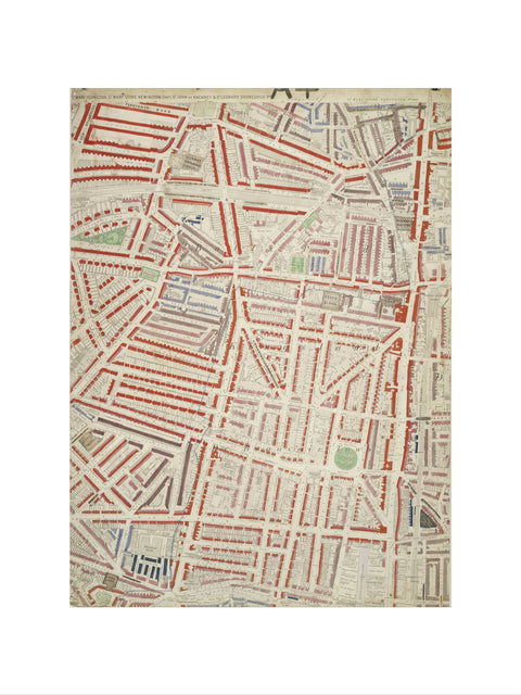 Descriptive map of London Poverty Section 7 1889