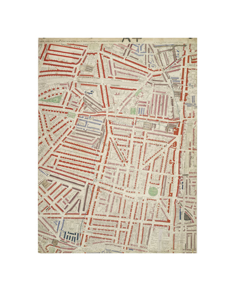 Descriptive map of London Poverty Section 7 1889