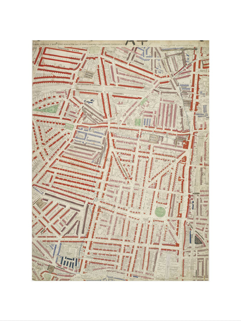 Descriptive map of London Poverty Section 7 1889