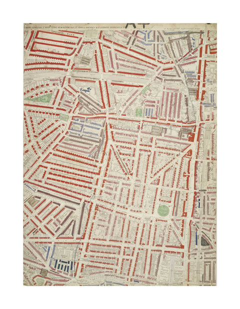 Descriptive map of London Poverty Section 7 1889