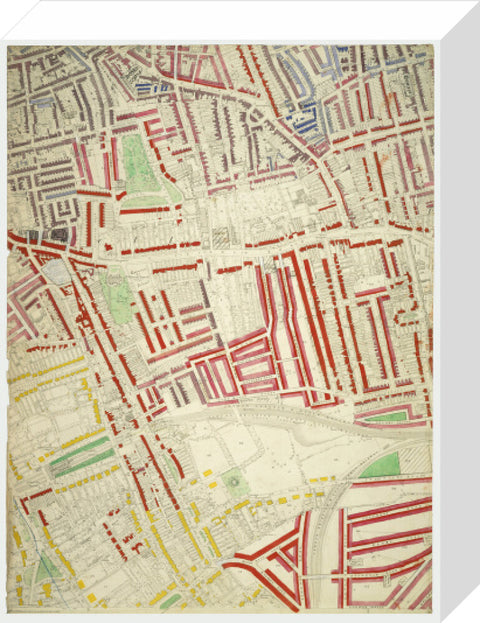 Descriptive map of London Poverty Section 57 1889