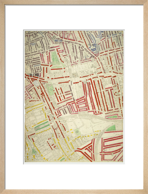 Descriptive map of London Poverty Section 57 1889