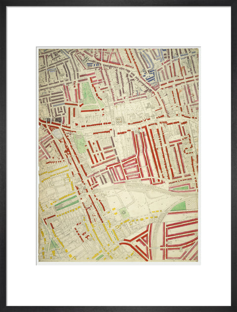Descriptive map of London Poverty Section 57 1889