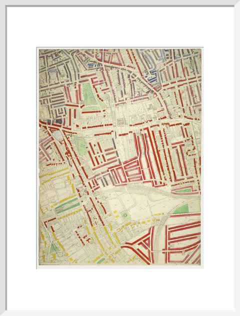 Descriptive map of London Poverty Section 57 1889
